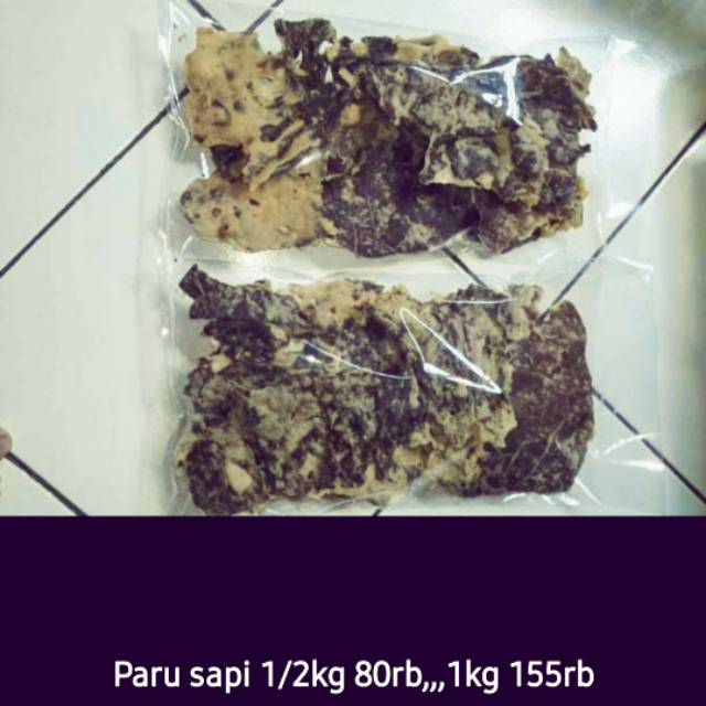 

KERIPIK PARU SAPI