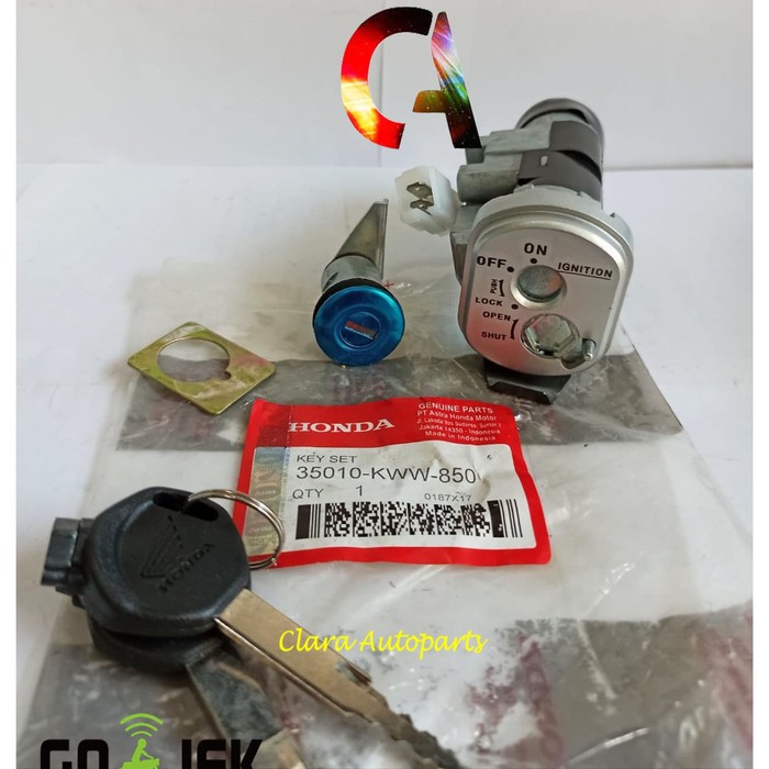 KUNCI KONTAK BLADE KUNCI JOK KEYSET REVO ABS FIT BLADE NEW KWW