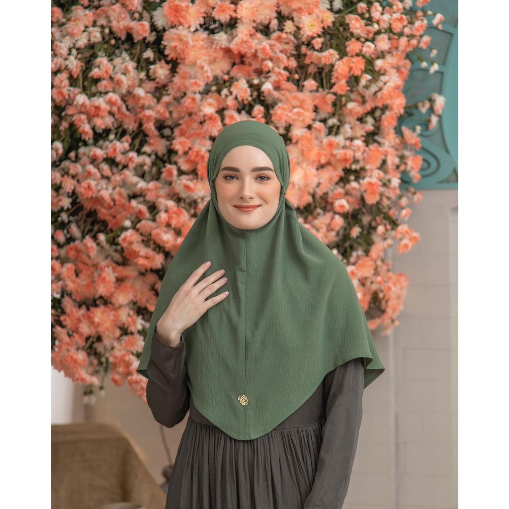 ALUNA BERGO NORI HEAVEN LIGHTS HL READY STOCK FREEBOOK KERUDUNG HIJAB