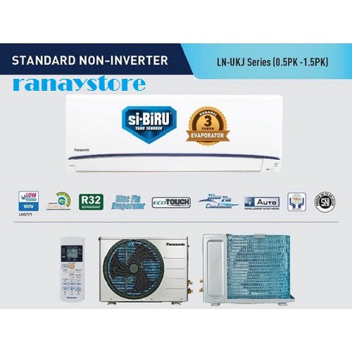 AC PANASONIC CS-LN9UKJ 1PK SIBIRU STANDARD