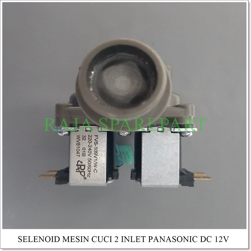 Selenoid / Water Inlet Mesin Cuci PANASONIC INLET DOUBLE (DC 12V)