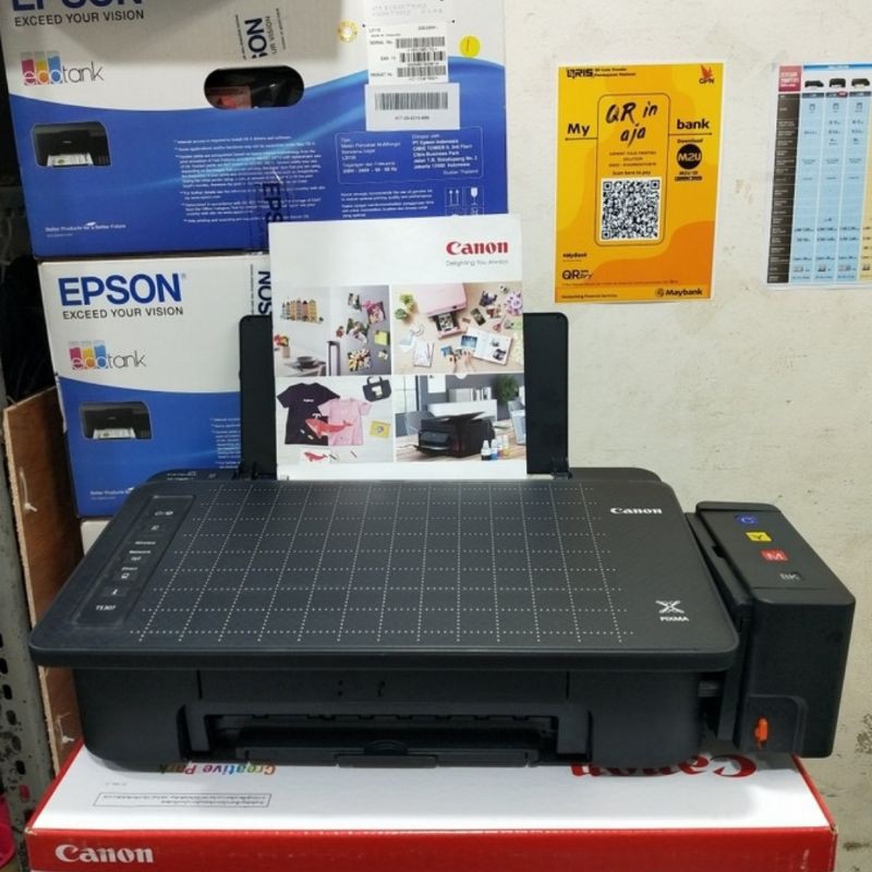 Printer Canon Pixma TS307 +infus Box