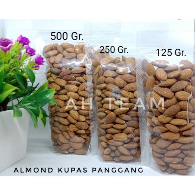 

Almond Kupas Panggang