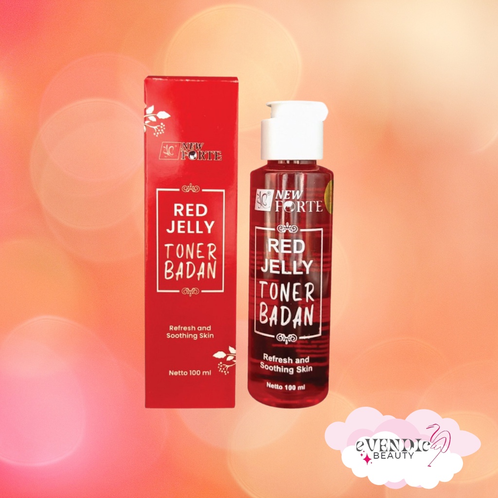 SYB FORTE RED JELLY TONER BADAN/TONER BADAN