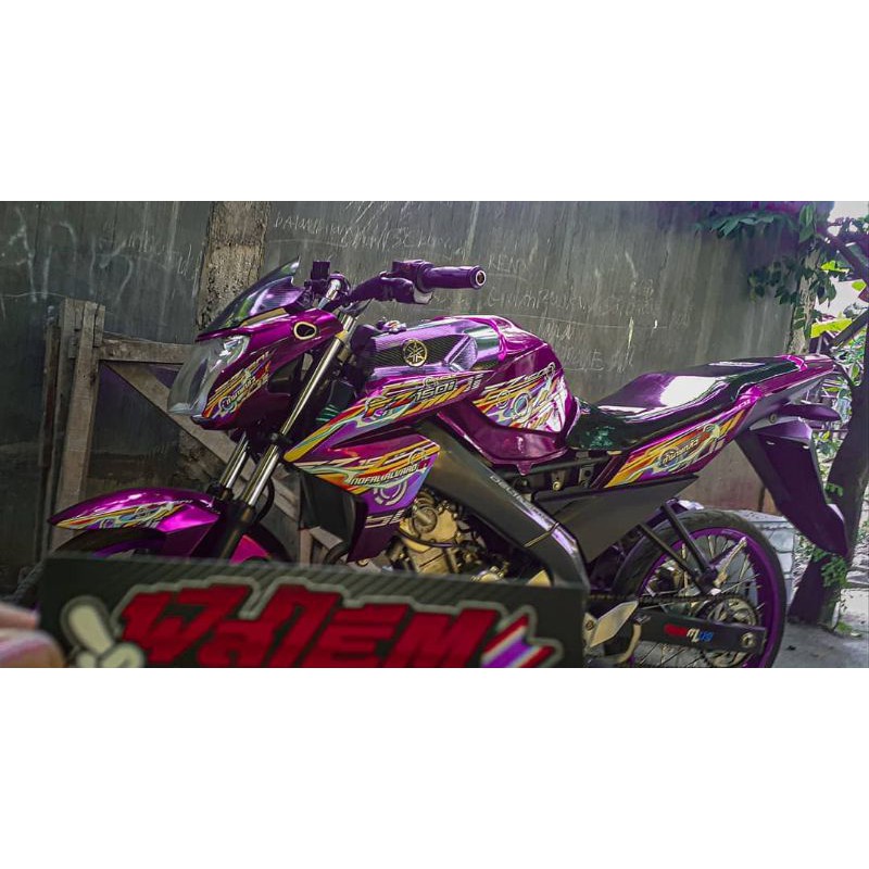 Striping Transparan Vixion New Fz150i