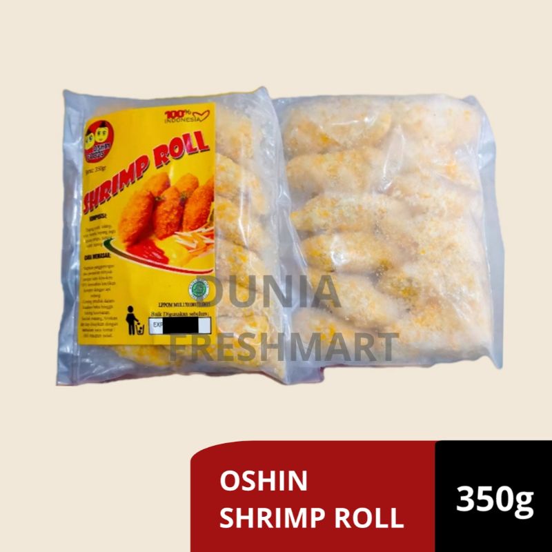 

OSHIN FOODS SHRIMP ROLL 350gram (12pcs) BENTO SHRIMP ROLL