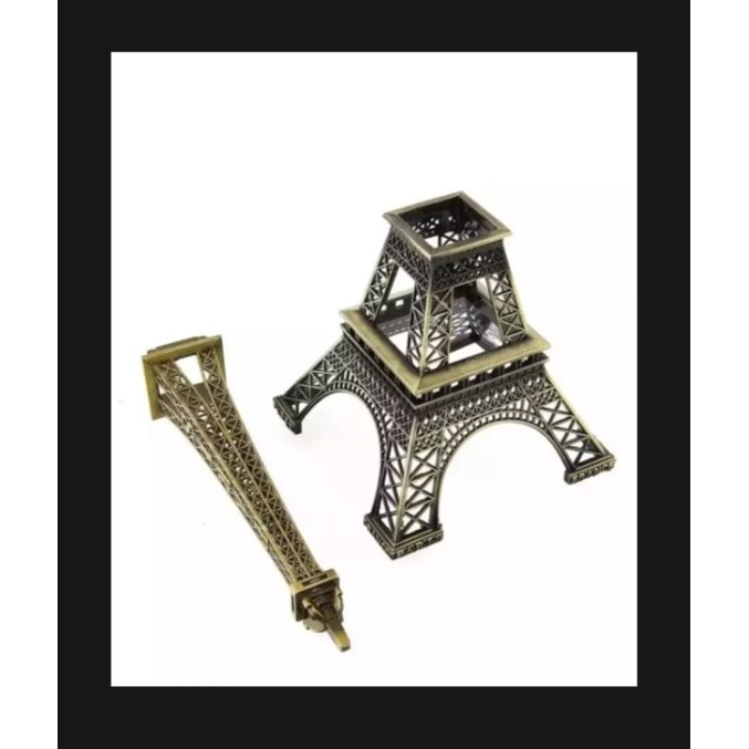 Miniatur menara eiffel tinggi 18cm Miniatur menara paris 18cm