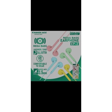 HEADSET SINLEGOO EP-2 EARPHONE CANDY EDITION MEGA BASS