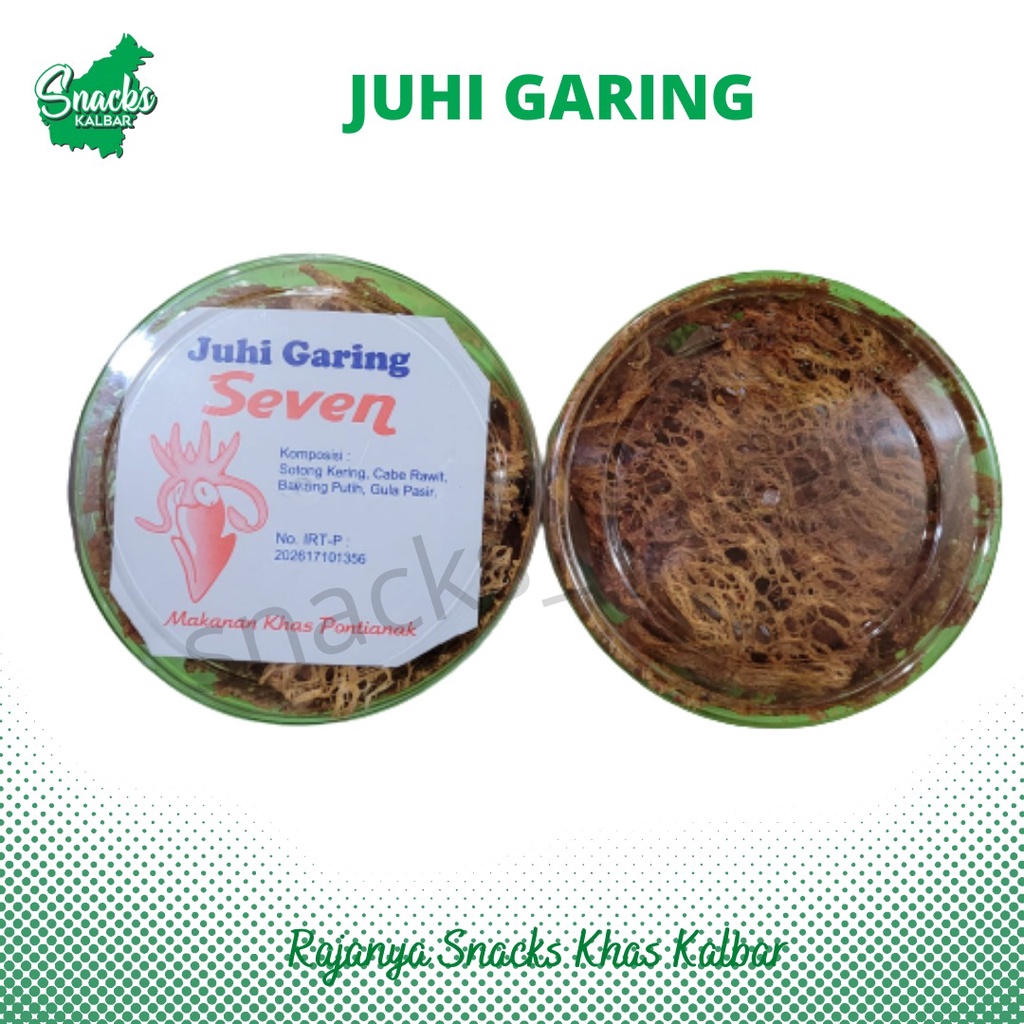 

Juhi /Jiu He/Sotong /Cumi Pangkong Garing "Seven" Khas Pontianak