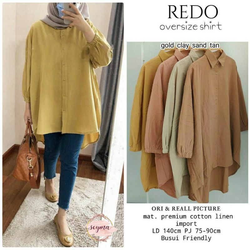 

redo premium ready stok langsung cek out dan wrna tulis note