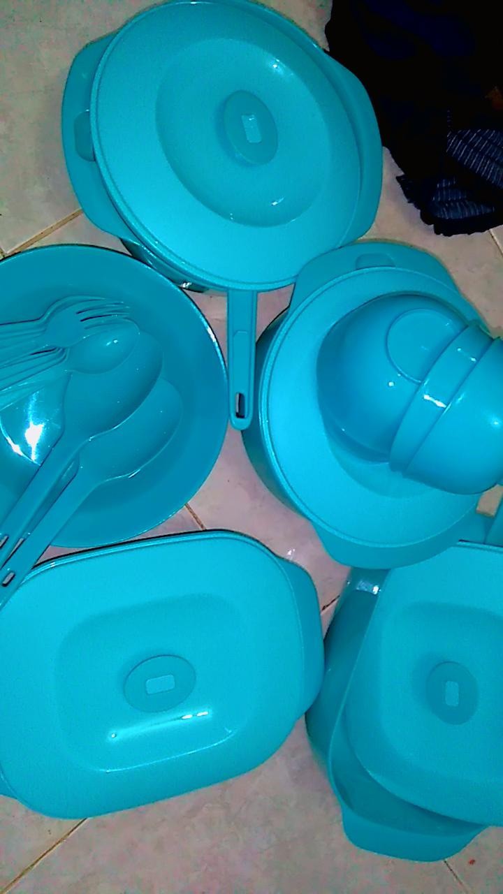 Prasmanan Set Jasmine Serving Set 12pcs/ Wadah Saji Makanan Set Lengkap Piring Dan Mangkok