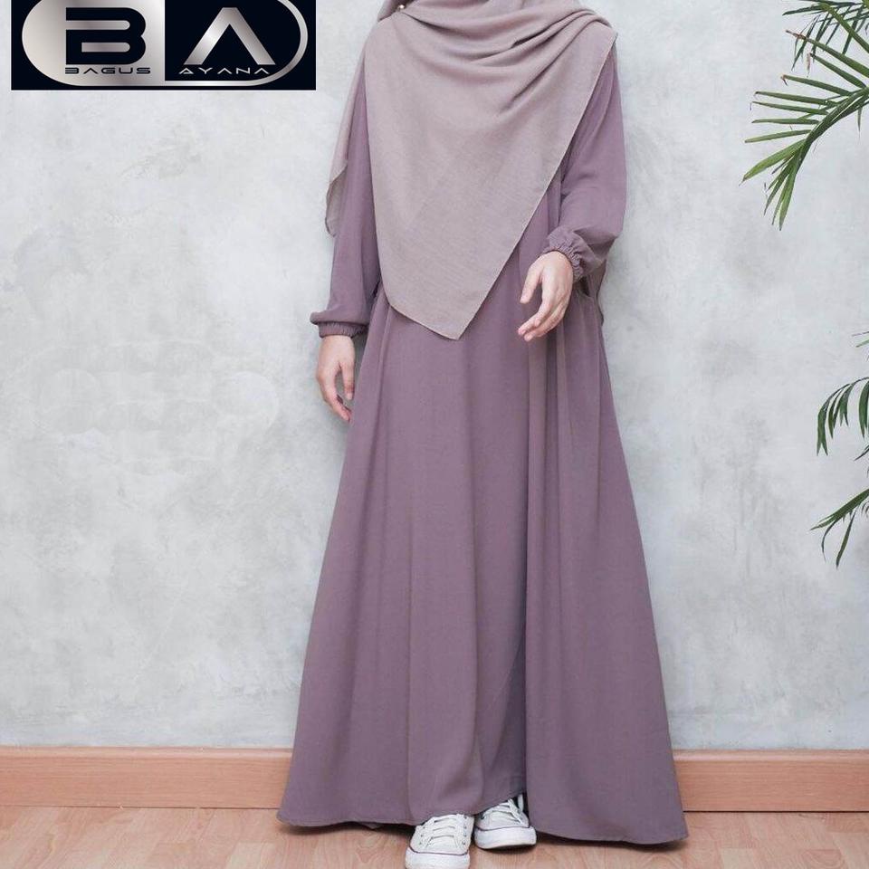 (READY) COD BAYAR DITEMPAT gamis 2022 modern lebaran mewah ABAYA AYANA  TURKI Abaya Basic Turkey Med