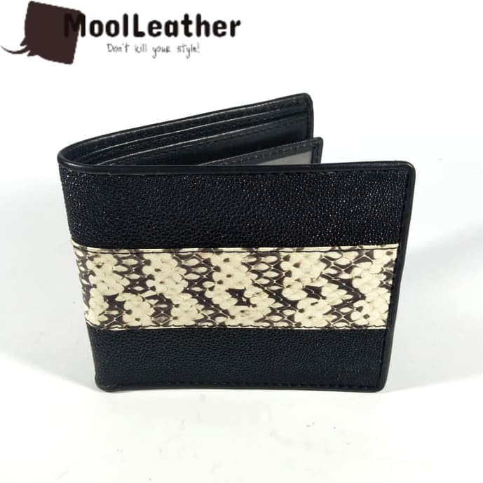 Dompet Pria Wanita Kulit Ikan Pari & Ular Asli
