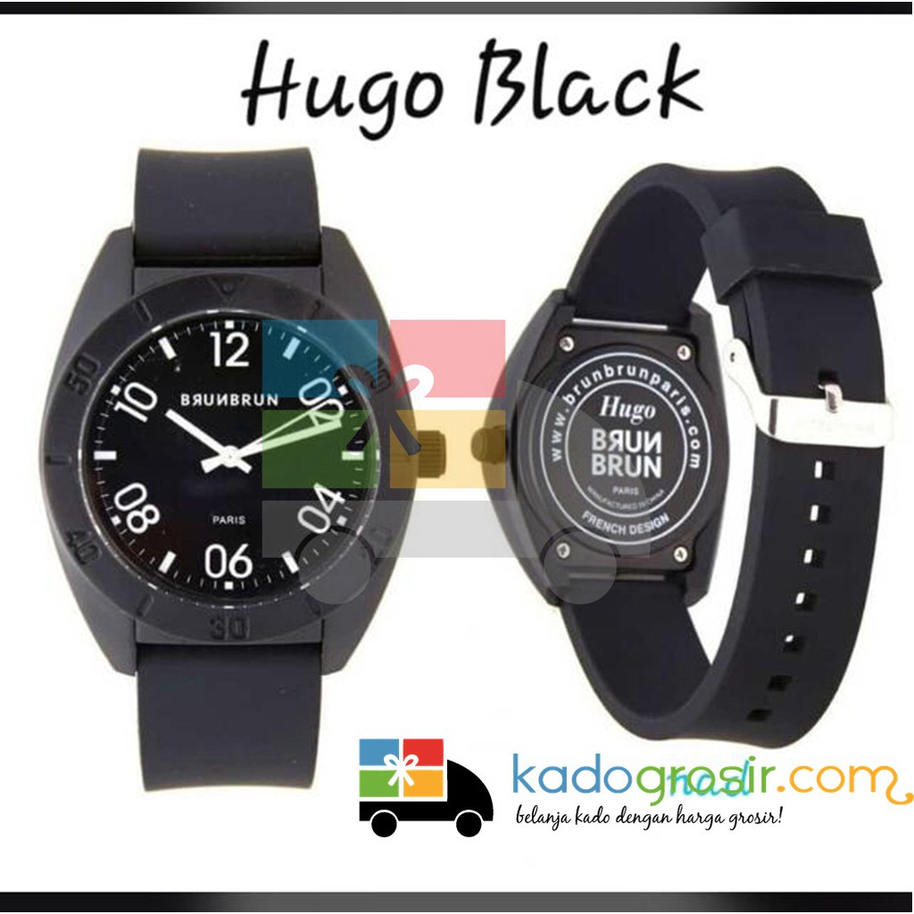 hugo black watch