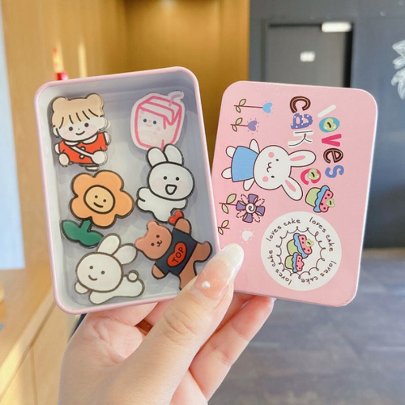 bros pin peniti hijab ala korea jepang dengan bahan akrilik