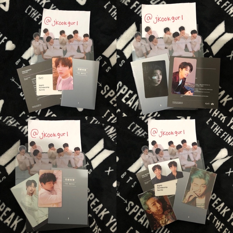 ALBUM BTS FULLSET PHOTOCARD HER YNWA HYYH WINGS TEAR ANSWER OFFICIAL BTS RM JIN SUGA JHOPE JIMIN V J