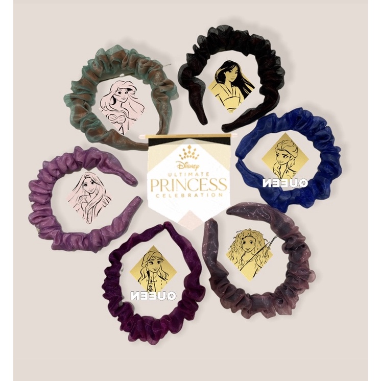 bando scrunchies premium princess series /bando korea/bando kekinian