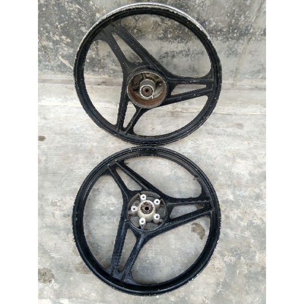 velg Jialing velg balok Jialing original depan asli cakram