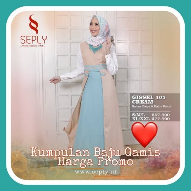  BAJU  MUSLIM  GAMIS DRESS SYAR I BRANDED  ORIGINAL  TERMURAH 