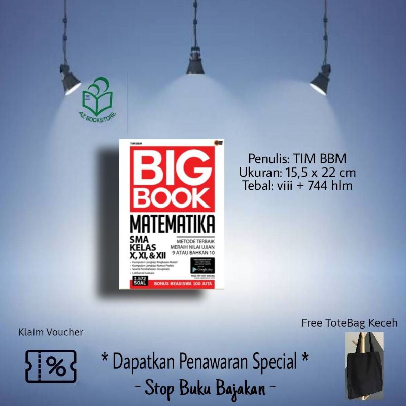 New Edition Big Book Matematika SMA kelas X, XI & XII