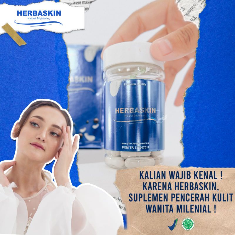 HERBASKIN ORIGINAL 100% OBAT HERBAL BER-BPOM