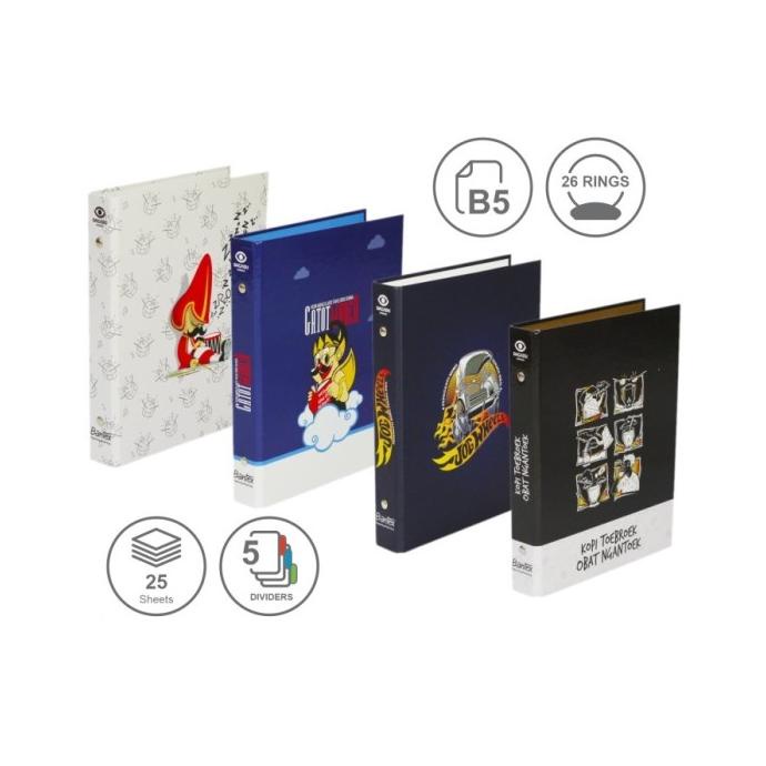 

Office & Stationery | Document Organizer | Bantex Binder Kuliah Sekolah Size B5 / Size A5 Dagadu | Best Seller