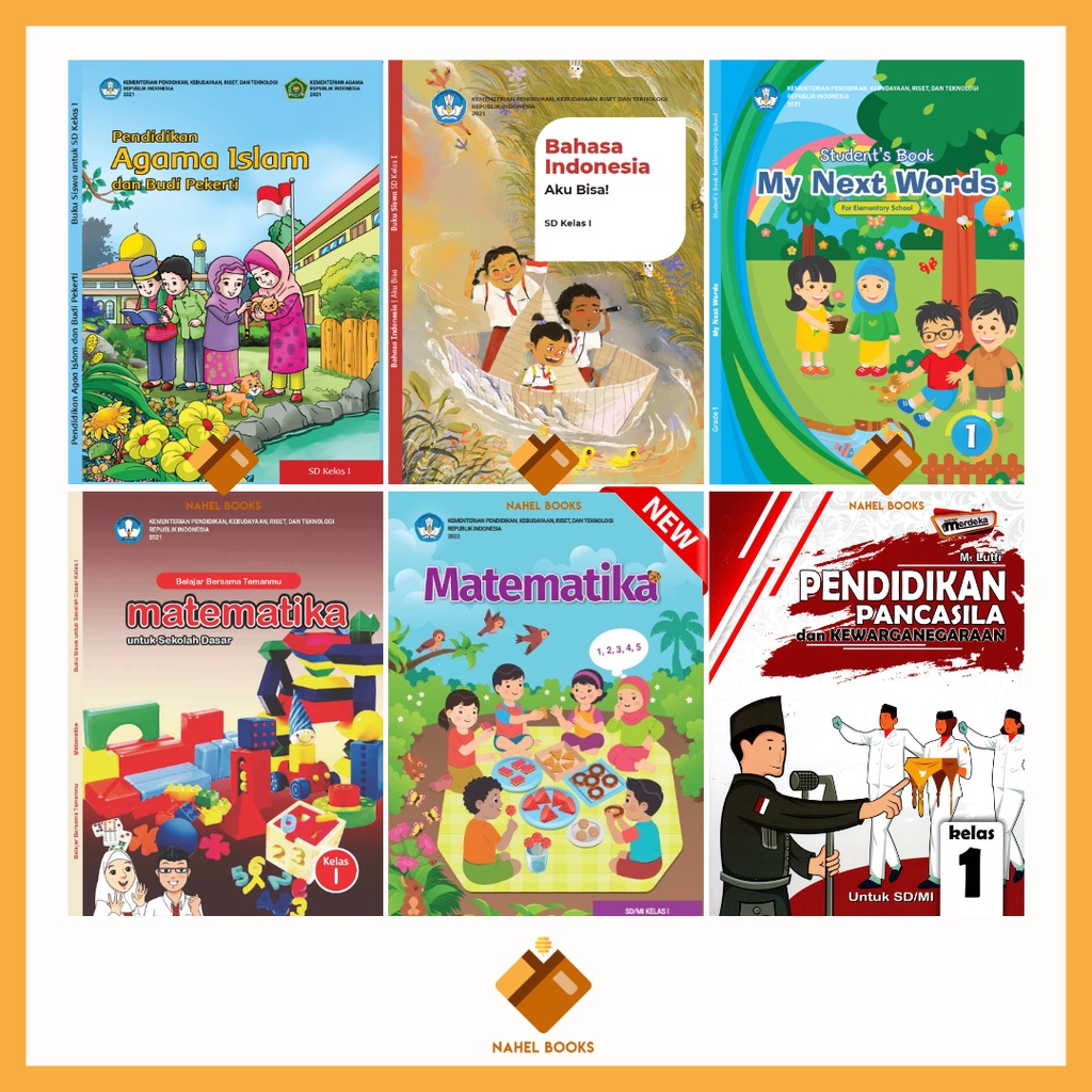 Jual BUKU PAKET KURIKULUM MERDEKA SD KELAS 1 (KURIKULUM PENGGERAK ...