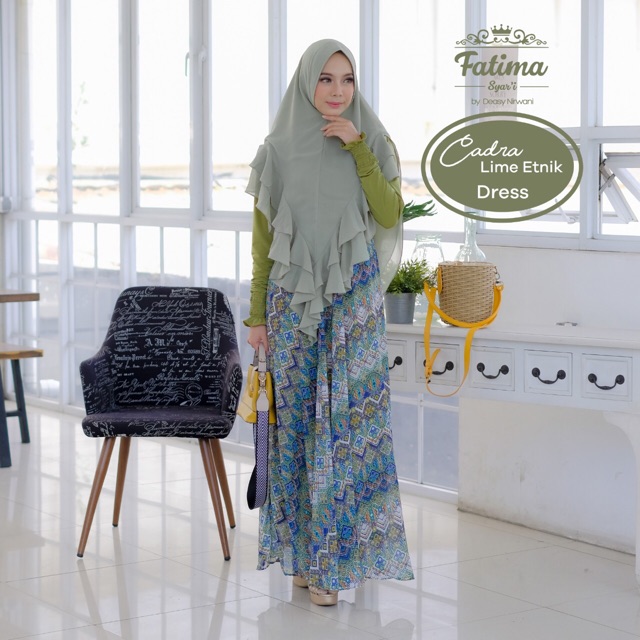 CAdRA ETHNIC DRESS Fatima Syar’i by Deasy Nirwani