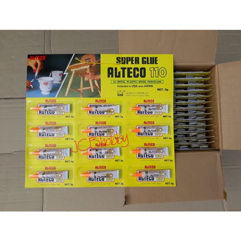 Lem Super Glue ALTECO 110 3g ORIGINAL ASLI