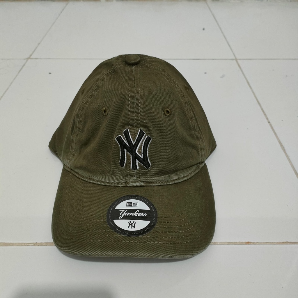 Topi NY Baseball Topi Cowok Pria Golf Logo Bordir import 100%