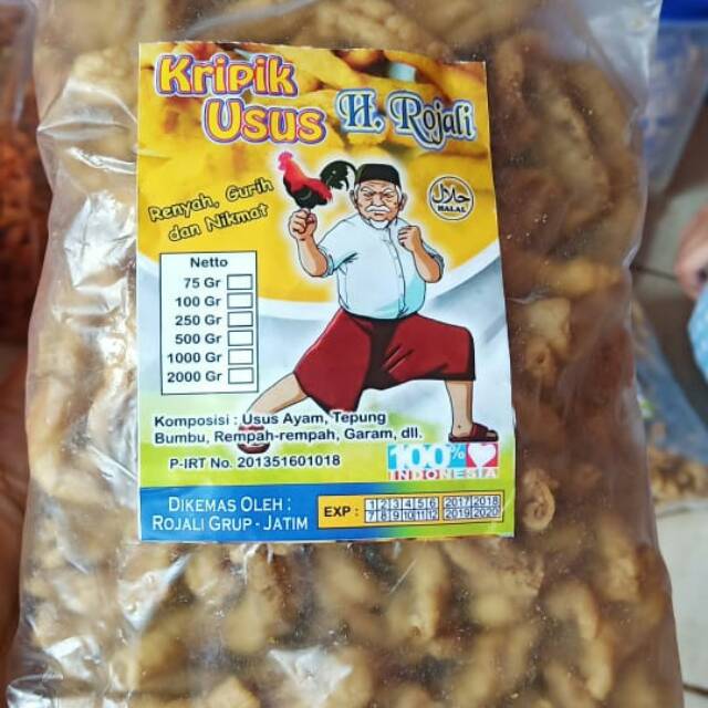 

KERIPIK USUS ORIGINAL 250 GRAM