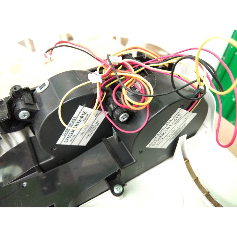 satu sett lv fan kipas blower kipas samping lensa projector proyektor epson ebx9 eb-x9 x9 ebs9 eb-s9