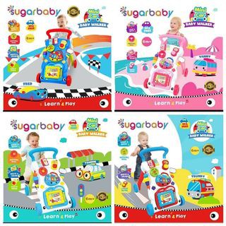 TERBARU!! WALKER BABY SUGAR - Sugar Baby Mini Car Push Walker (Baby Walker)