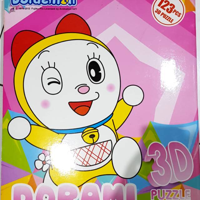 Puzzle sponge dorami 3D Fujima japan