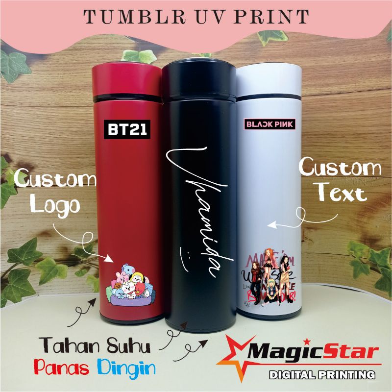 Jual Tumblr Custom Termos Botol Minum Stainless 500 Ml Shopee Indonesia 5702