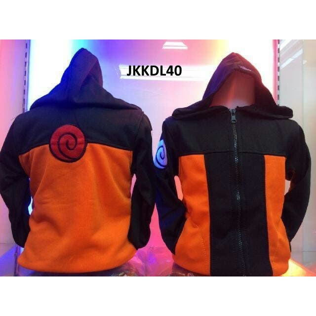 JKKDL40 - Jaket Anak Naruto Logo