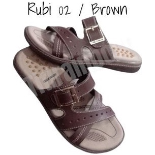 Nucleus sandal perempuan cantik santai kasual Rubi02 37 38