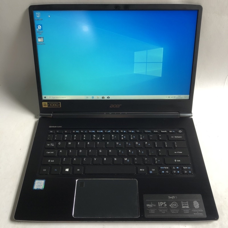 Laptop Design Mewah - Acer SWIFT 5/SF514-51 - Core i5 7th Gen - Ram 8 Ssd 256 GB