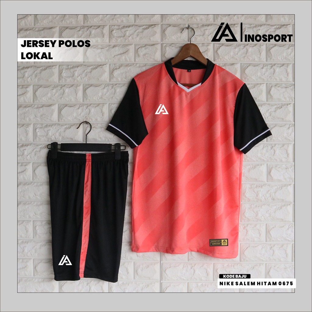 Custom Jersey Sepak Bola Futsal Polos Pria Inosport 0675