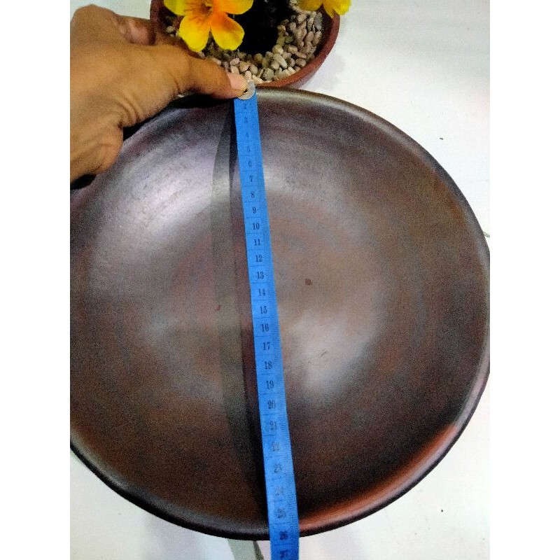 Cobek Tanah liat Jumbo uk.26cm