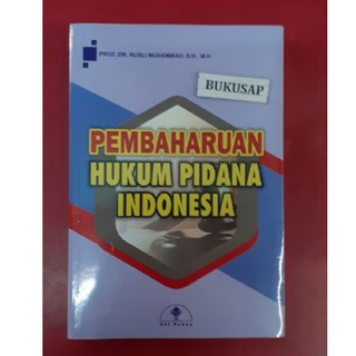 Jual Buku Pembaharuan Hukum Pidana Indonesia Rusli Muhammad Original