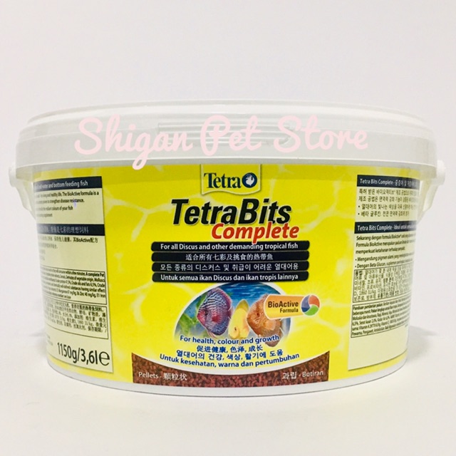 TetraBits / Tetra Bits Complete Bucket 1150g 1150gr 1150 g gr gram 3,6L