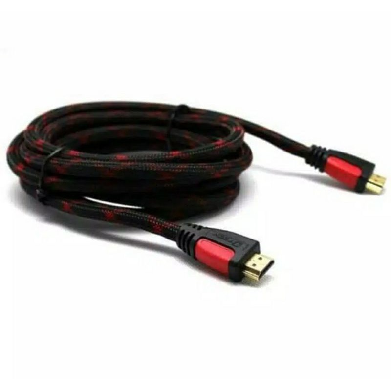 KABEL HDMI TO HDMI FHD1080 HIGH SPEED SERAT JARING - HDMI TO HDMI HIGH SPEED - BC