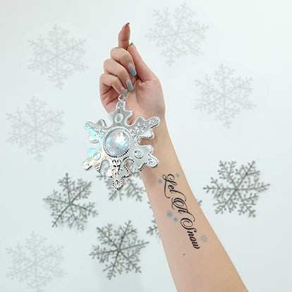 

POTATOO LET IT SNOW Tempoarry Tatto Sticker