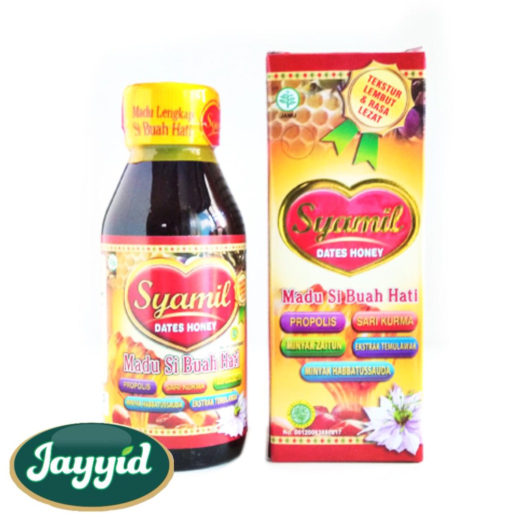 

PROMO Madu Syamil Buah Hati Anak Date Honey 125Gr