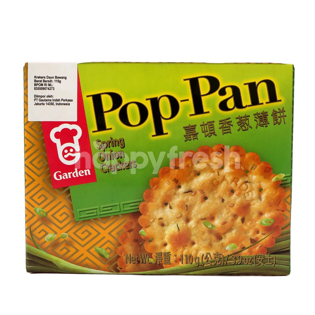 

Garden Pop-Pan Spring Onion Crackers 110 g