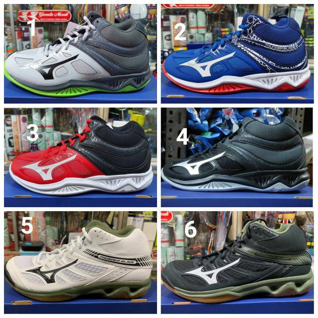 MIZUNO THUNDER BLADE MID / MIZUNO THUNDER BLADE 2 / SEPATU MIZUNO