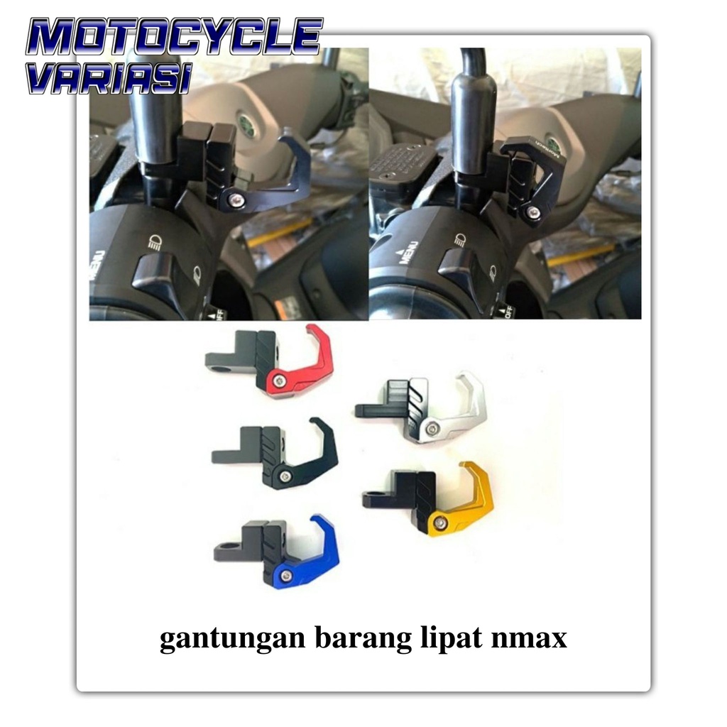 gantungan barang lipat nmax 2020 pcx adv universal