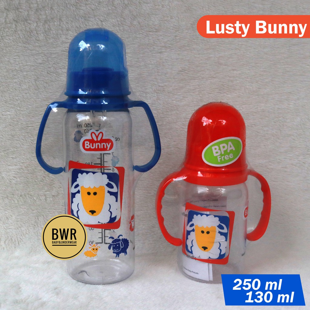 Botol Gagang  Bunny 240ml / 120ml [ V1 M3]  susu bayi - bwr