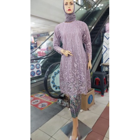 TUNIK SHANUM // BAHAN TILLE BORDIR MUTIARA // By ALDI KEBAYA